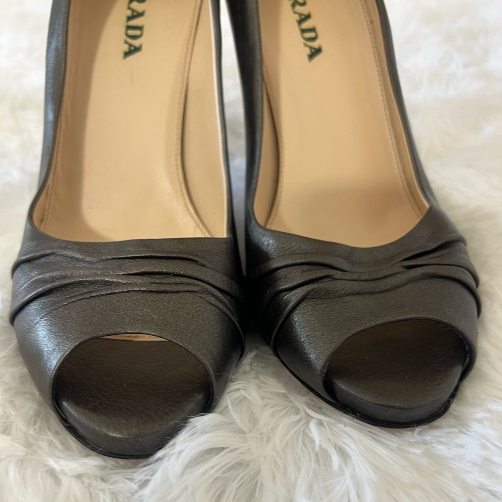 Prada Peep Toe Pumps - Picture 6 of 9